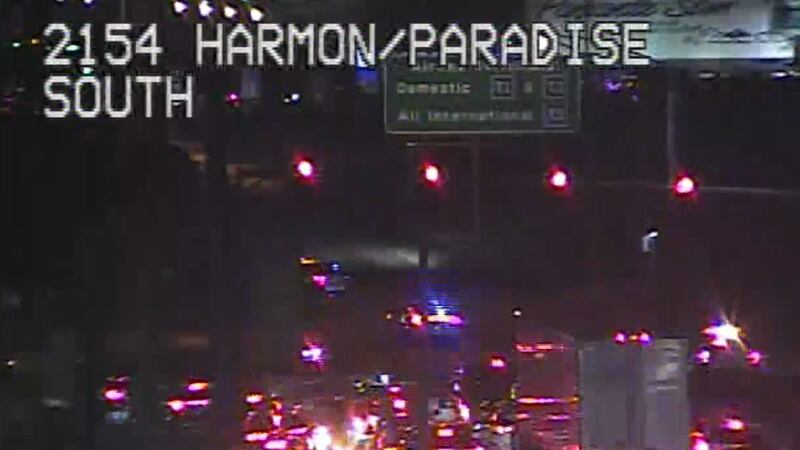 Police reported to the crash just before 8 p.m. at the intersection of Paradise and Naples.