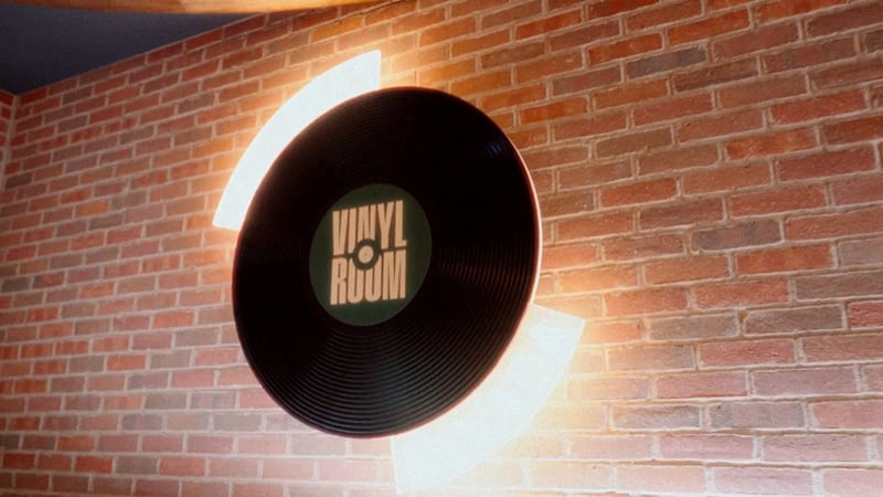 Vinyl Room opens Aug. 8 at Mandalay Bay in Las Vegas. New images offer a first look inside.