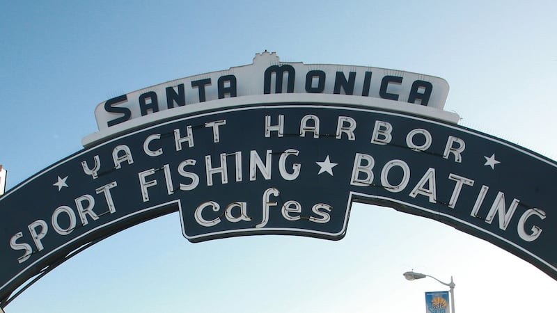 Santa Monica Pier celebrates the last 100 years and rings in the next 100 with a grand...