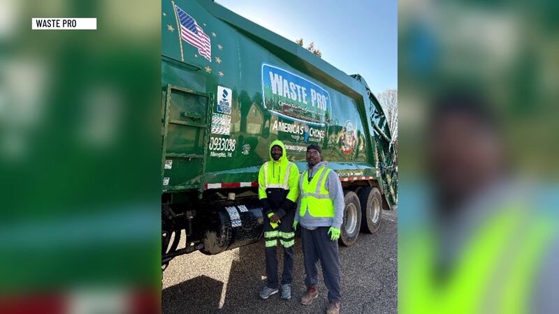 Calvin Williams and Tony Henry were on their daily route when they came across a man lying in...