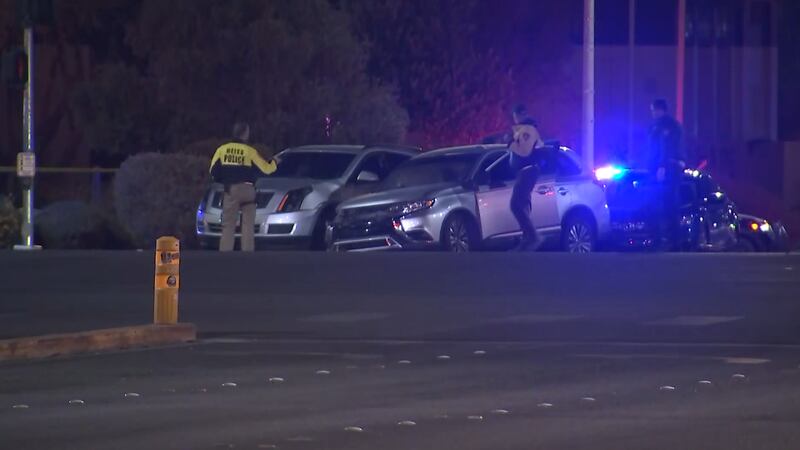 Fatal hit and run crash in the central Las Vegas Valley kills 1 juvenile
