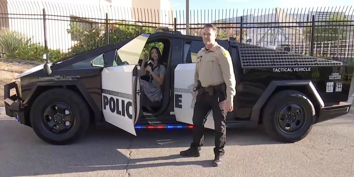 Metro unveils new police Cybertrucks on FOX5 Metro unveils new police Cybertrucks on FOX5