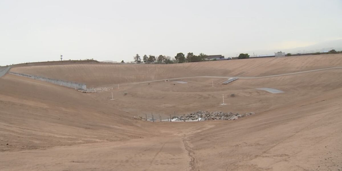 Project to prevent East Las Vegas Valley street flooding is 93% complete Project to prevent East Las Vegas Valley street flooding is 93% complete