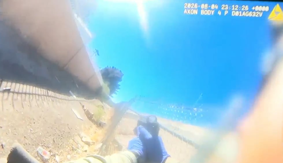 Las Vegas police share bodycam footage of a deadly shooting near Mountain Vista and I-11.