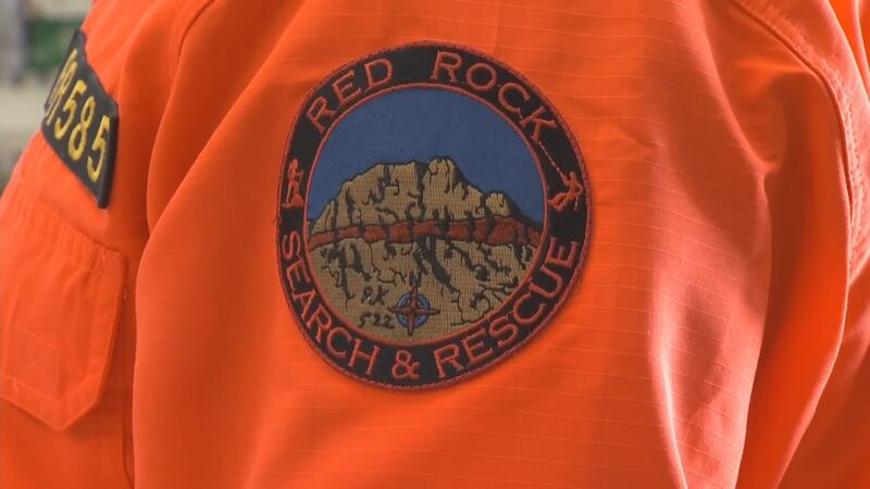 A Red Rock Search and Rescue jacket is seen in this FOX5 file photo.