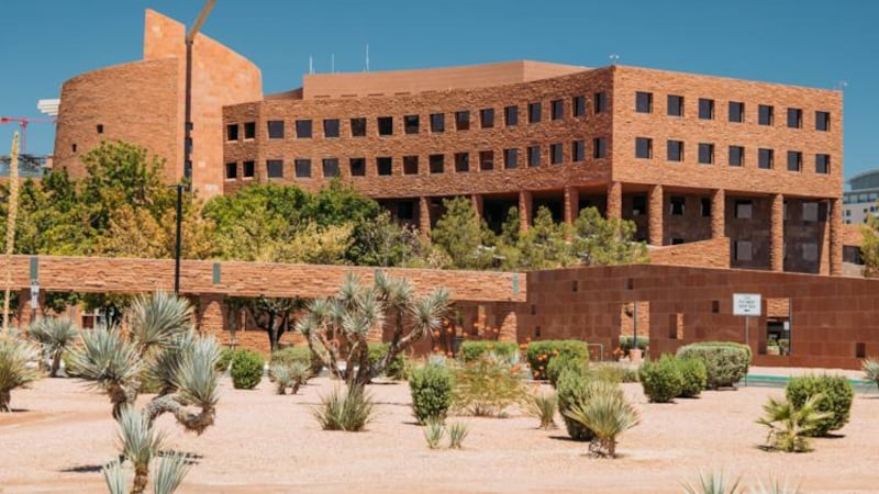 Clark County Government Center as seen on July 30, 2020.