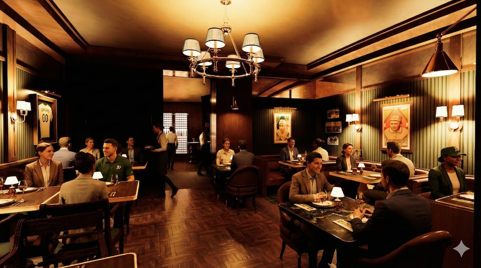 The Athletics, restaurateur Will Guidara, and Aramark Sports + Entertainment announced plans...