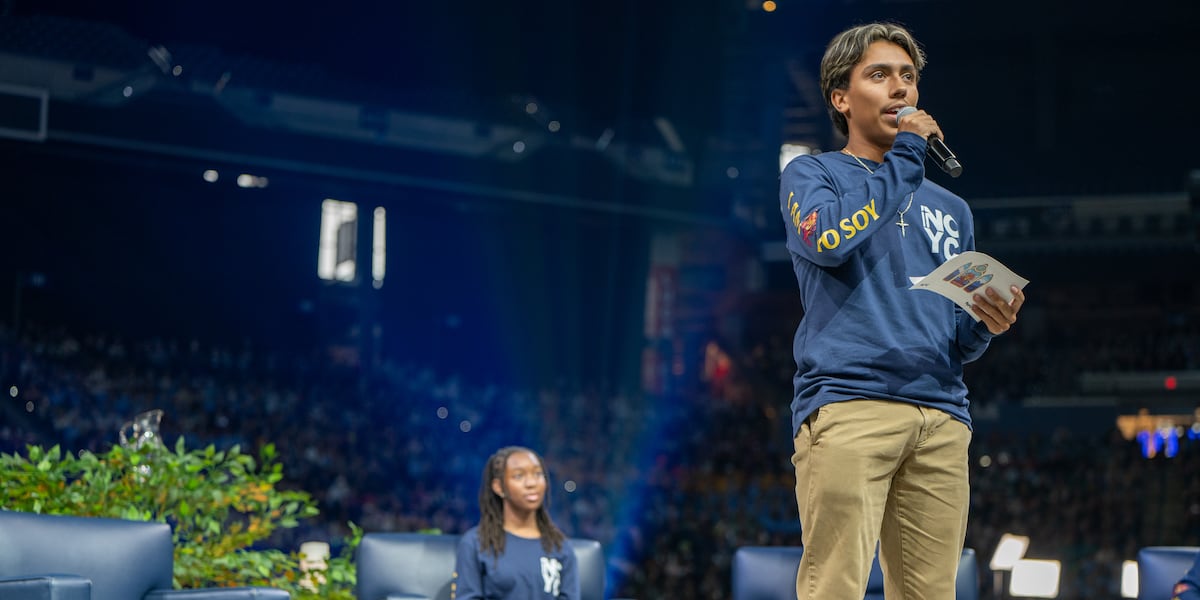 Mesquite teen speaks with Pope Leo XIV at Indianapolis conference Mesquite teen speaks with Pope Leo XIV at Indianapolis conference