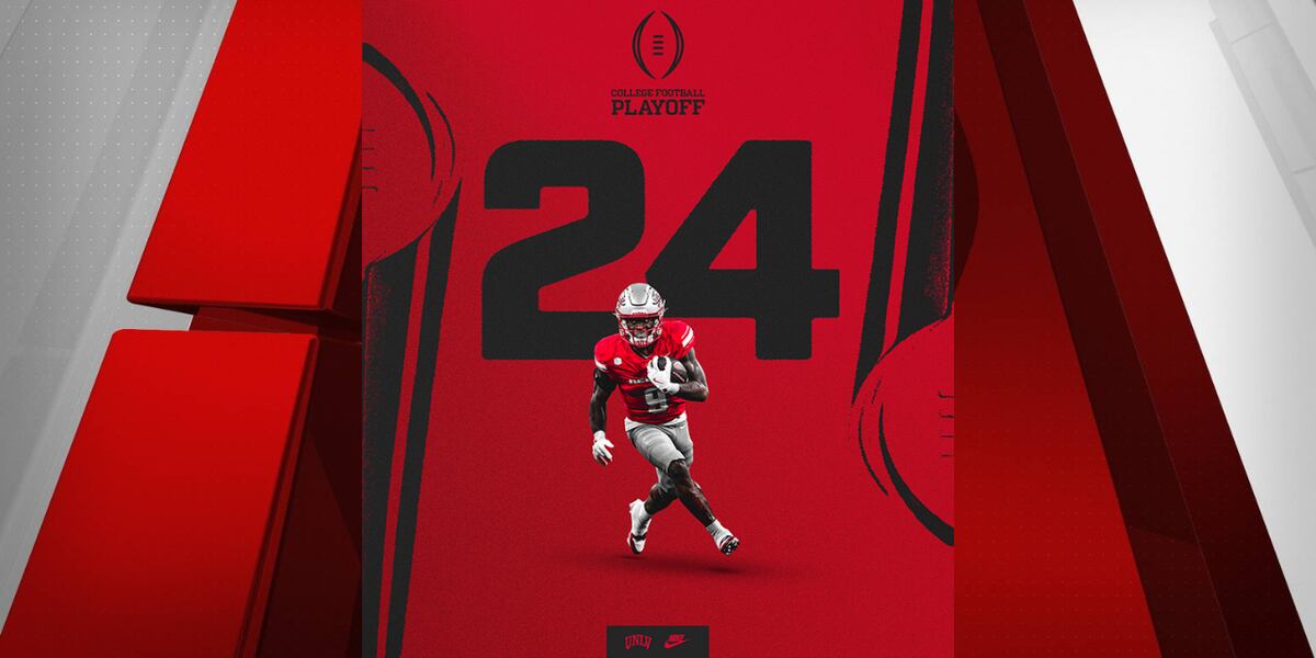 UNLV makes debut in college football playoff rankings at No. 24 UNLV makes debut in college football playoff rankings at No. 24