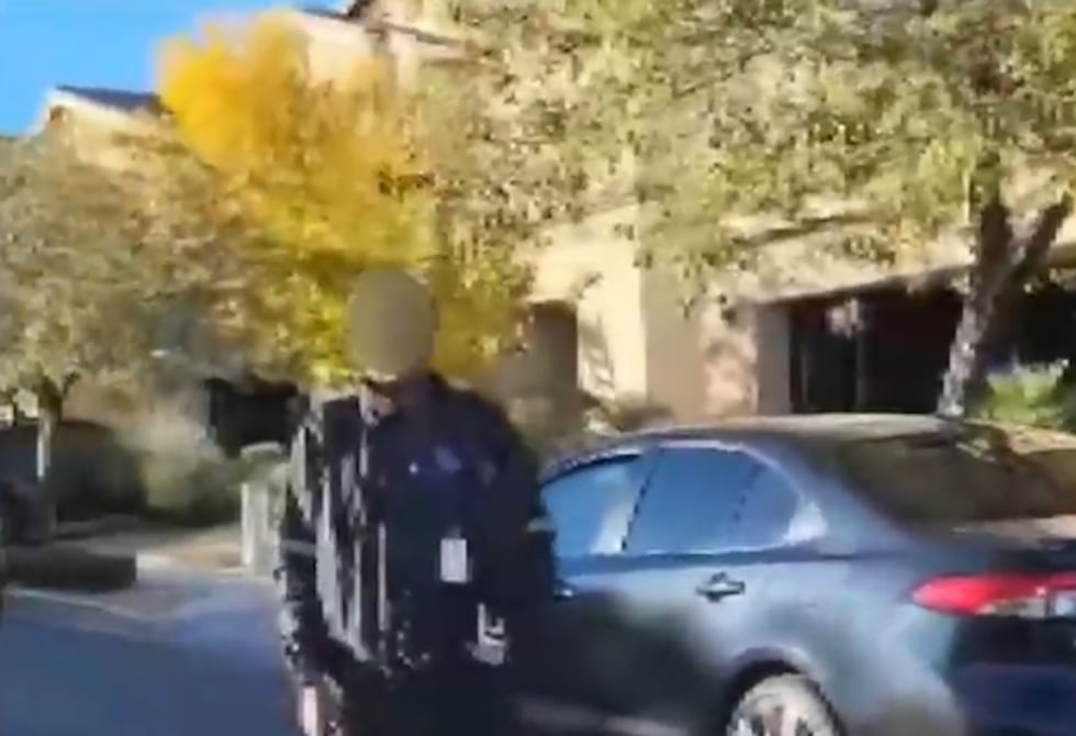 Residents in a Centennial Hills neighborhood say parking tickets are suddenly appearing on...