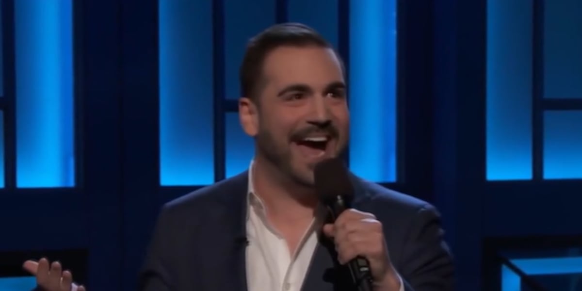 Comedian Harrison Greenbaum performs in Las Vegas