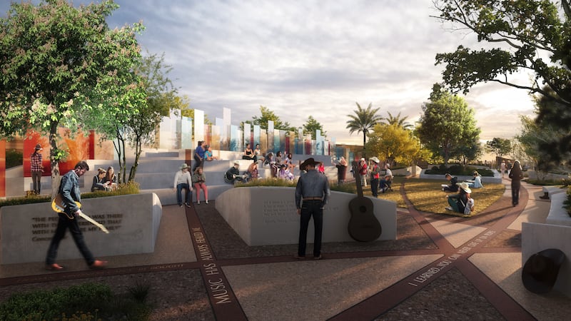 The project for a 1 October memorial is moving forward as the county agrees to give a $10...