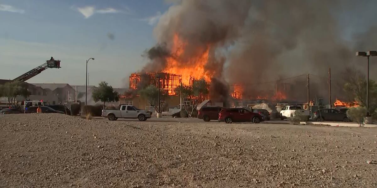 Cause determined for apartment construction site fire in North Las Vegas Cause determined for apartment construction site fire in North Las Vegas
