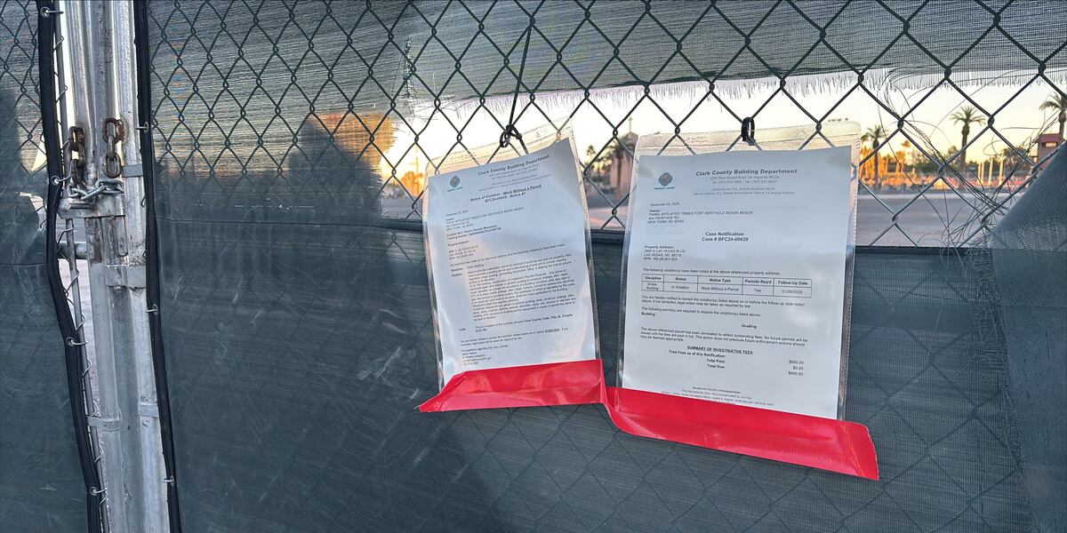 Las Vegas Strip motel demolished without proper permits Las Vegas Strip motel demolished without proper permits