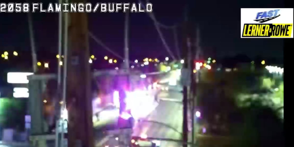 Pedestrian taken to hospital after west Las Vegas crash, police say Pedestrian taken to hospital after west Las Vegas crash, police say