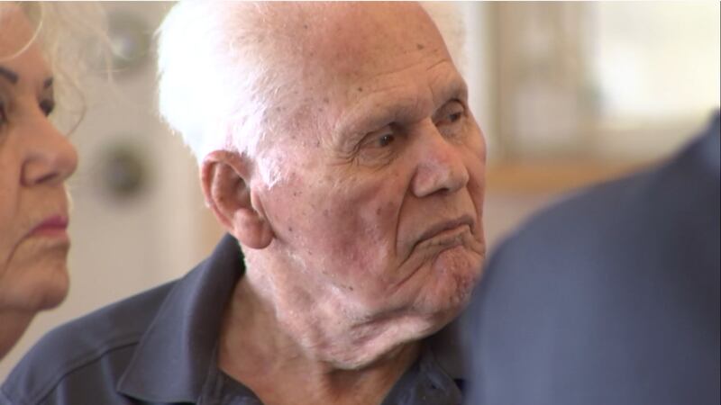 92-year-old Robert Cartegena lost his mobile home and all his possession after granting the...