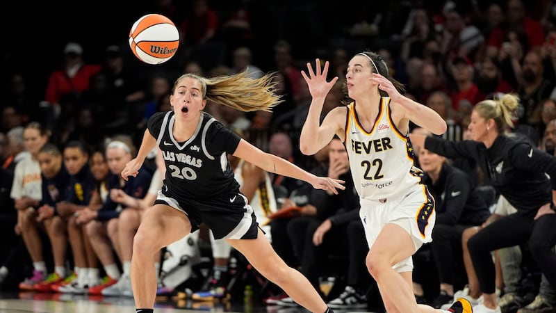 A'ja Wilson totals 29 points and 15 rebounds to lead Aces to 99-80 win over Caitlin Clark and Fever