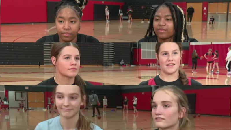 Three sets of twins are in the Sun Prairie East basketball program this year.