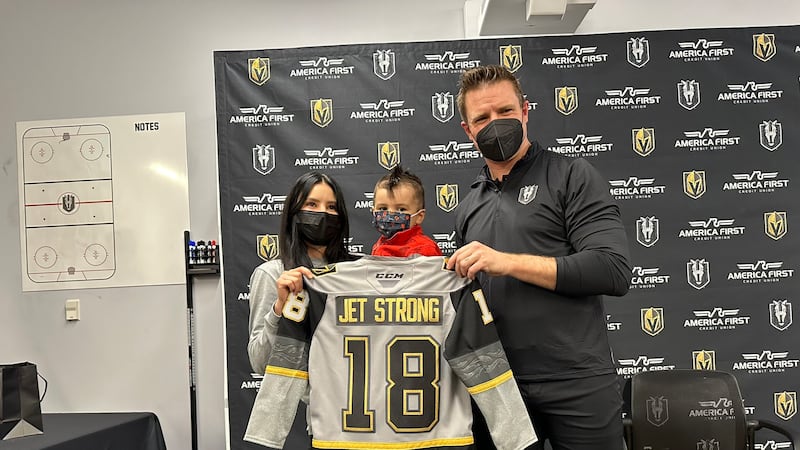 Jet joins the Vegas Silver Knights