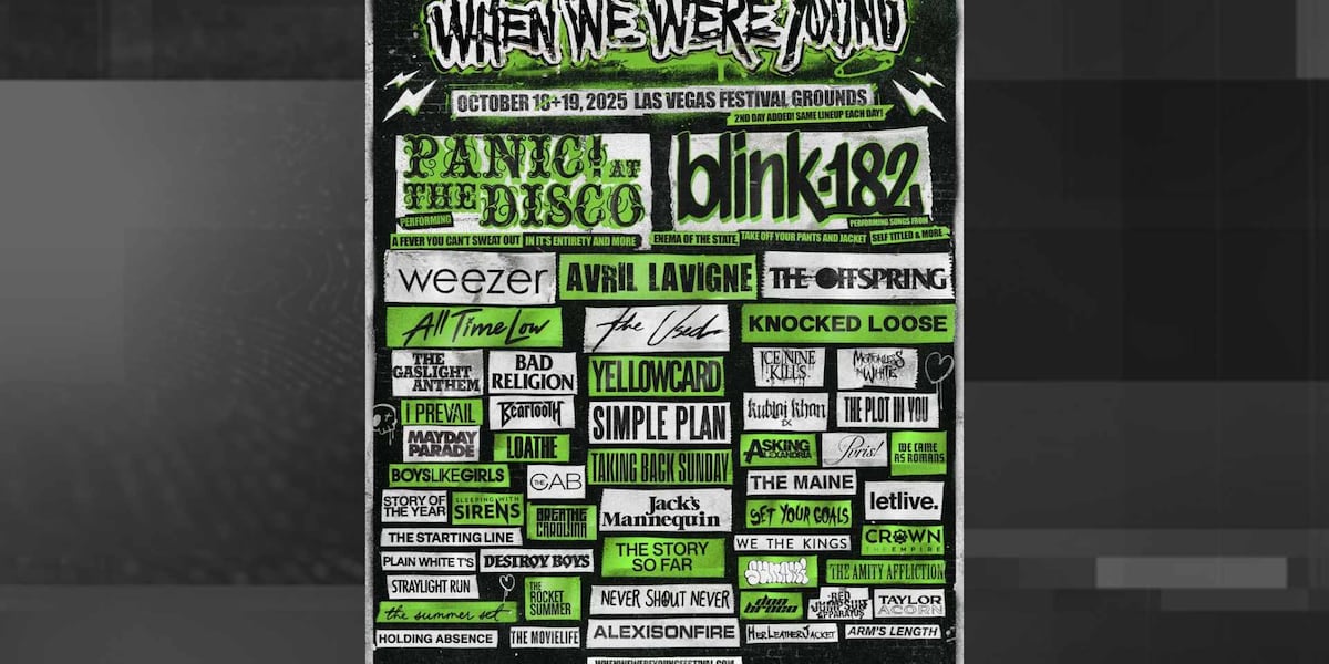 When We Were Young adds second date for 2025 Las Vegas festival When We Were Young adds second date for 2025 Las Vegas festival