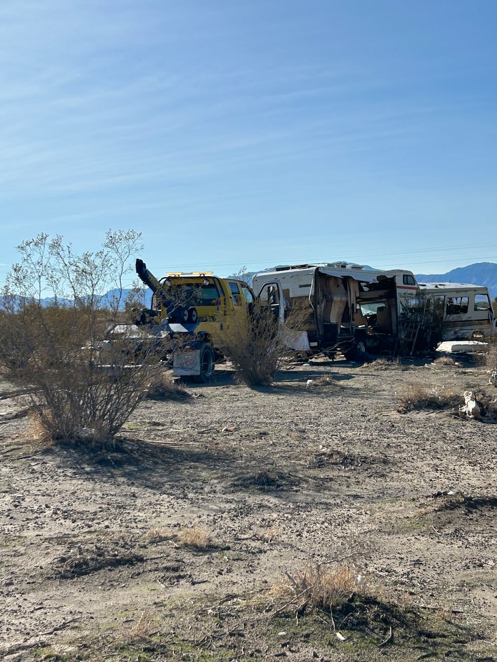 Nye County has launched a pilot program to remove illegal RVs in Pahrump using $35,000 in...