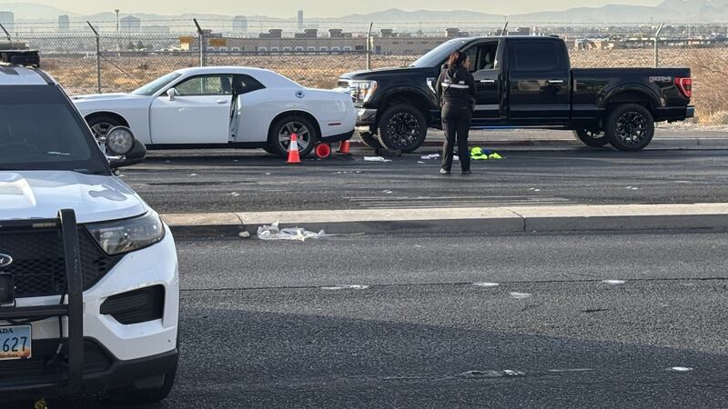 A possible road rage shooting investigation has shut down a North Las Vegas intersection...