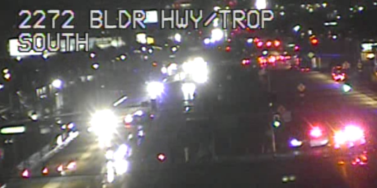 Person hit, killed by vehicle on Boulder Highway