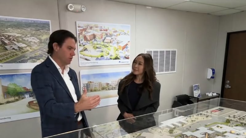 FOX5 is getting a first look at a realistic model of the future Campus for Hope site.