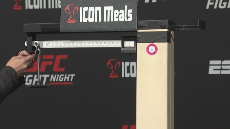 Making weight in the UFC