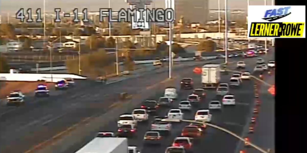 Shooting on interstate hospitalizes 1, Las Vegas police say Shooting on interstate hospitalizes 1, Las Vegas police say