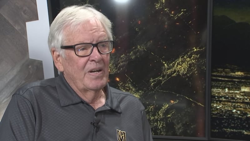 VGK's Bill Foley speaks in a one-on-one interview on Oct. 19, 2022.
