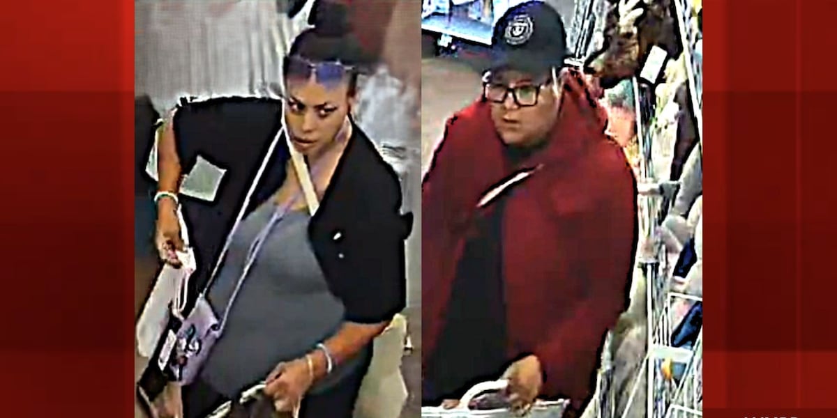 Las Vegas police seek 2 people accused of an armed robbery Las Vegas police seek 2 people accused of an armed robbery