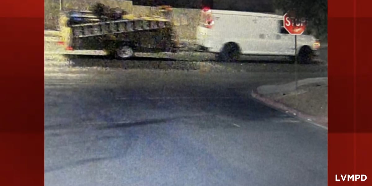PHOTO: Las Vegas police identify vehicle involved in deadly pedestrian hit-and-run PHOTO: Las Vegas police identify vehicle involved in deadly pedestrian hit-and-run
