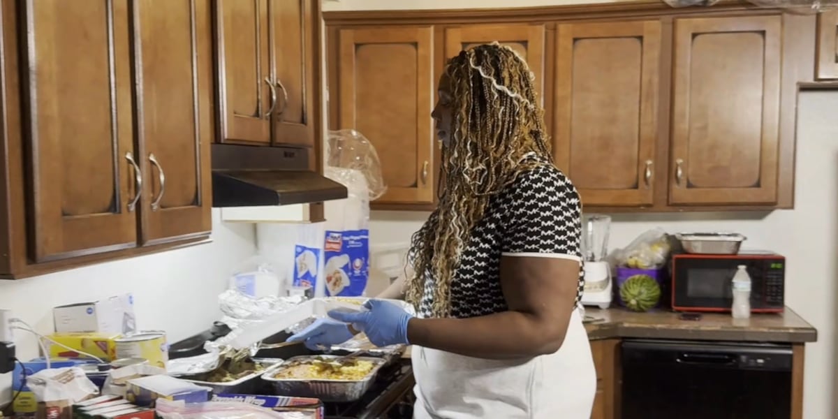 New mom feeds 100 people on Thanksgiving in Las Vegas after experiencing homelessness New mom feeds 100 people on Thanksgiving in Las Vegas after experiencing homelessness