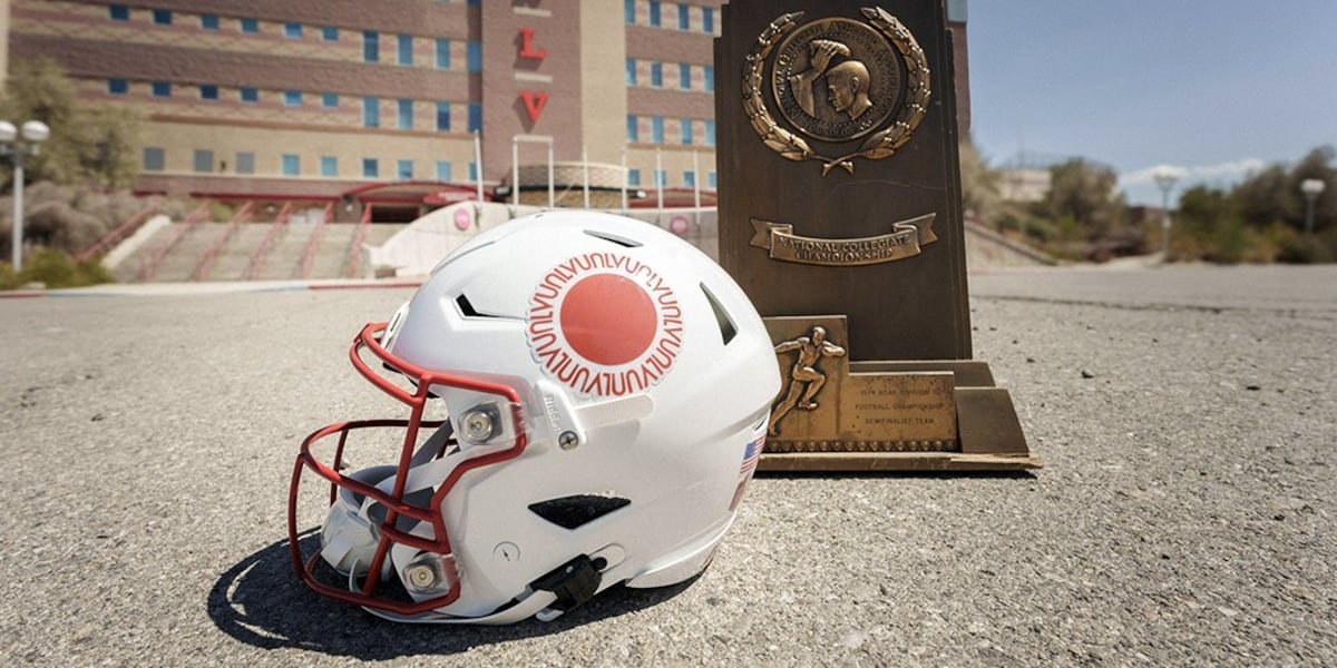 UNLV to wear retro-inspired helmet to honor 1974 team UNLV to wear retro-inspired helmet to honor 1974 team