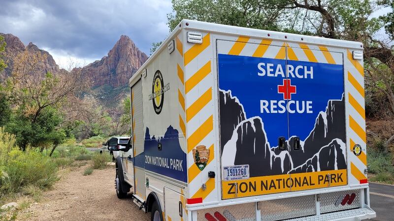A hiker was found dead in Zion National Park on Sunday, park rangers say.