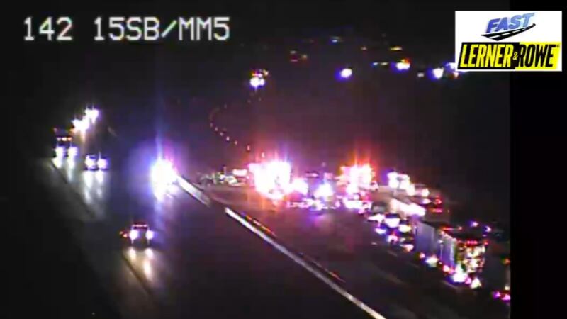 A critical injury crash has shutdown all northbound lanes at I-15 near Primm, according to...