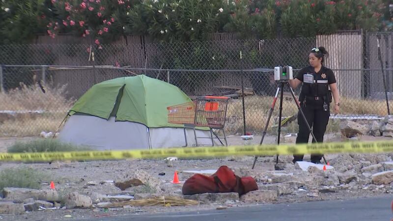 Las Vegas homicide on Laurel Avenue