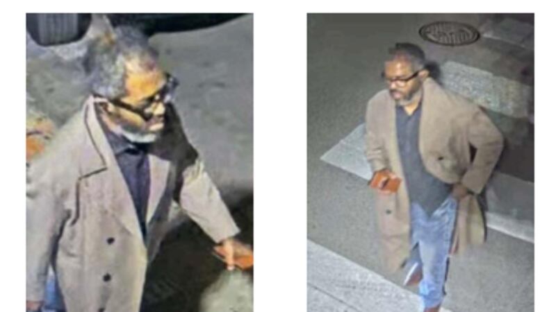 The FBI released surveillance photos of Shamsud-Dun Jabbar and a cooler with an IED placed in...