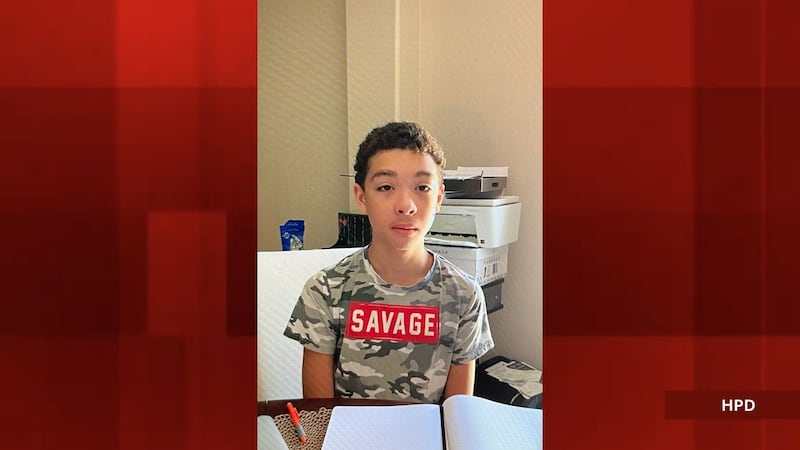 Henderson Police Department is searching for a missing 12-year-old reportedly driving a Tahoe.