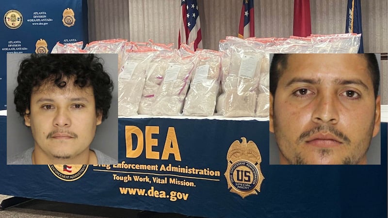 Officials said Anthony Revolorio, right, was pulled over by Georgia State Patrol for driving...