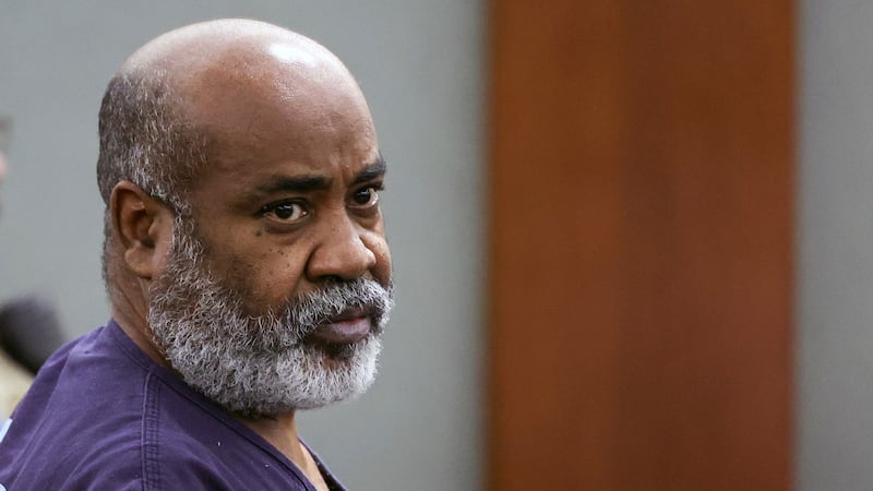 FILE - Duane Keith "Keffe D" Davis appears for his arraignment at the Regional Justice Center,...