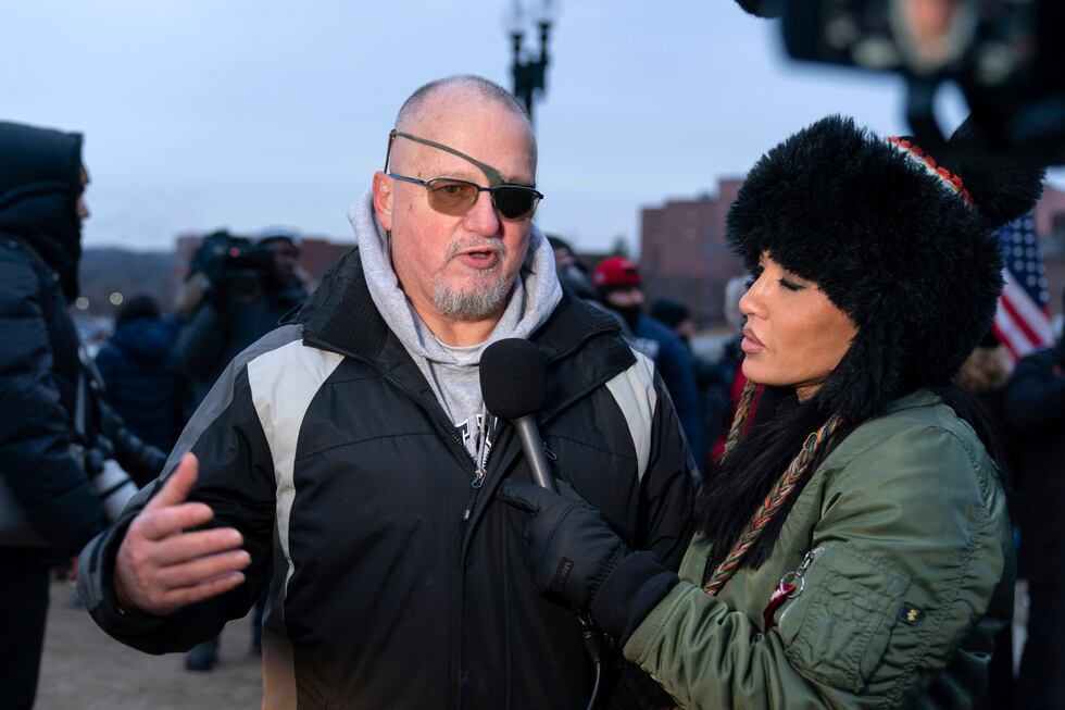 President Donald Trump supporter Oath Keepers founder Stewart Rhodes convicted on charges...
