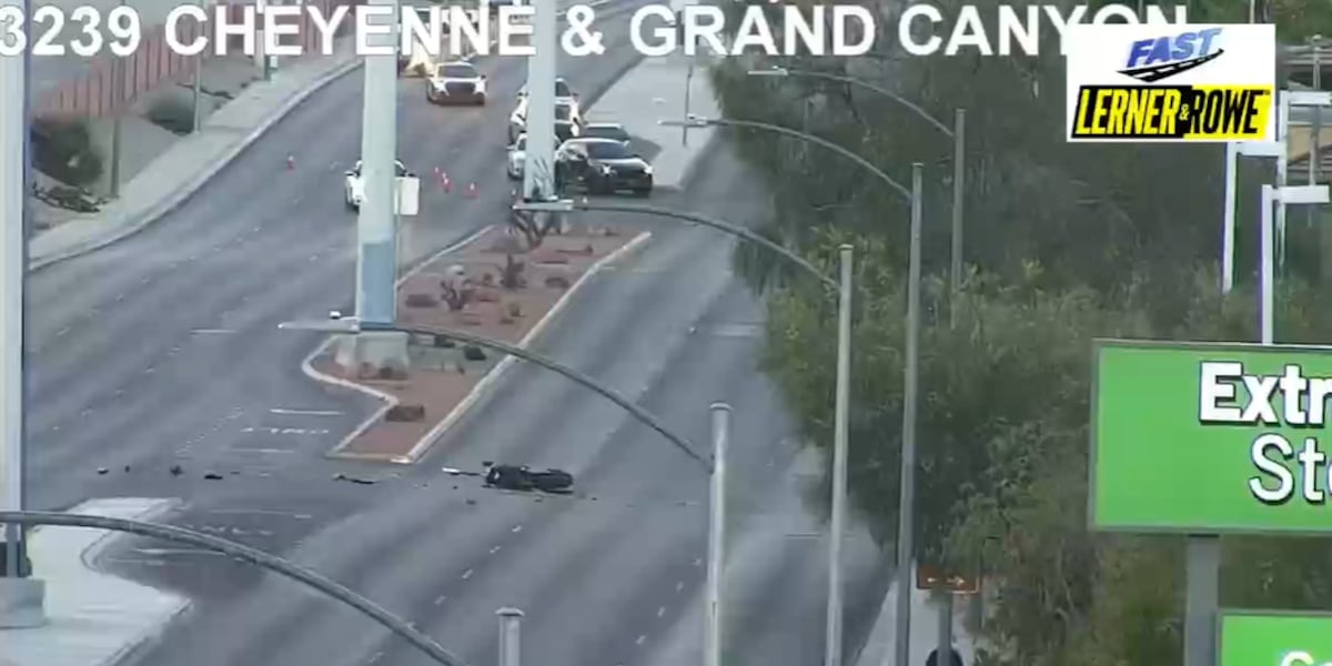 Motorcyclist transported to UMC unresponsive after northwest Las Vegas crash Motorcyclist transported to UMC unresponsive after northwest Las Vegas crash