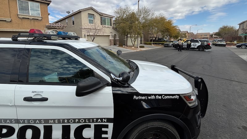 Las Vegas police are investigating a shooting in the southwest valley Monday morning.
