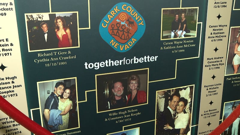 Las Vegas wedding industry leaders are working to attract more couples after experiencing a...