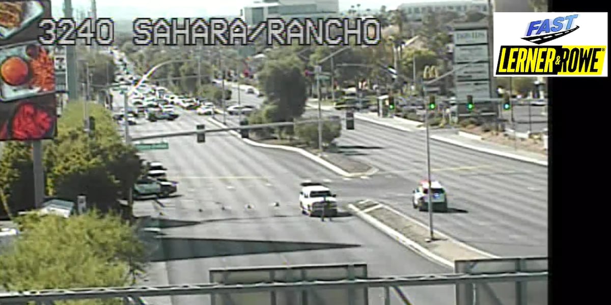 Pedestrian critically injured in crash north of Las Vegas Strip Pedestrian critically injured in crash north of Las Vegas Strip
