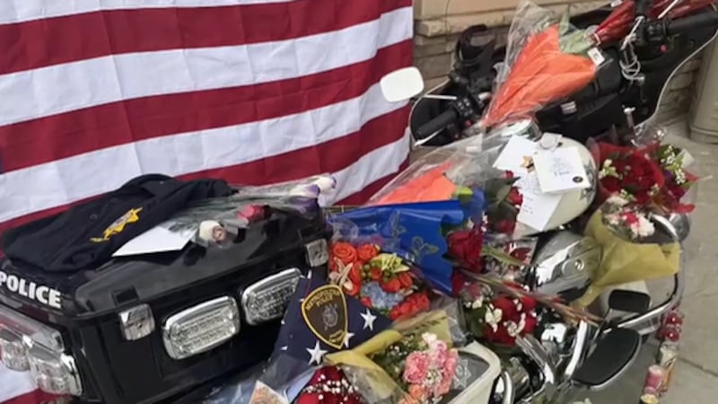 Metro's Northeast Area Command colleagues have turned Officer Colton Pulsipher's patrol...