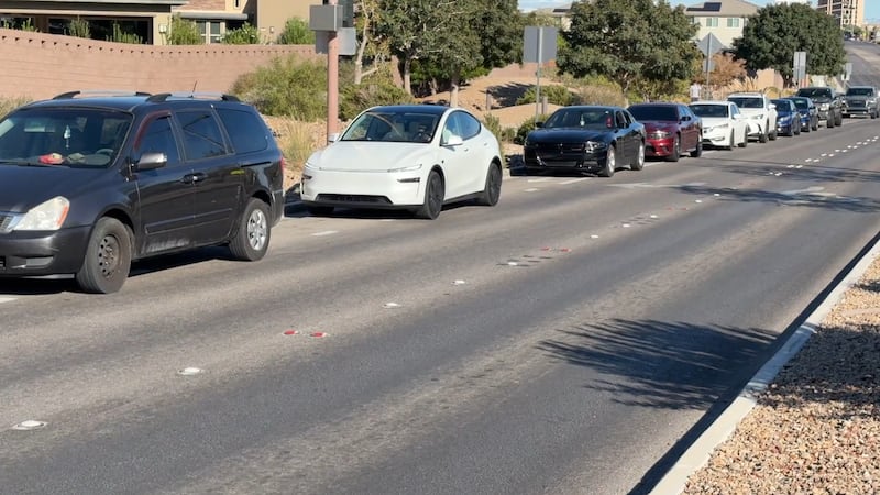 Bicyclists say cars parked in bike lanes near Southwest Valley school create safety hazard