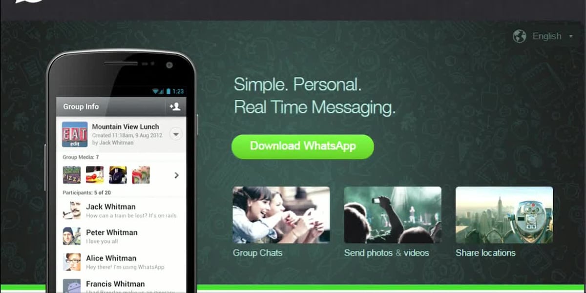 WhatsApp with that phone call? WhatsApp with that phone call?